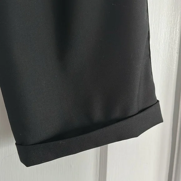 Wright and Doyle Black Pleated Trousers - Picture 3 of 10